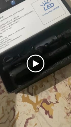 Customer video review of X-Balong PM10 USB Flashlight