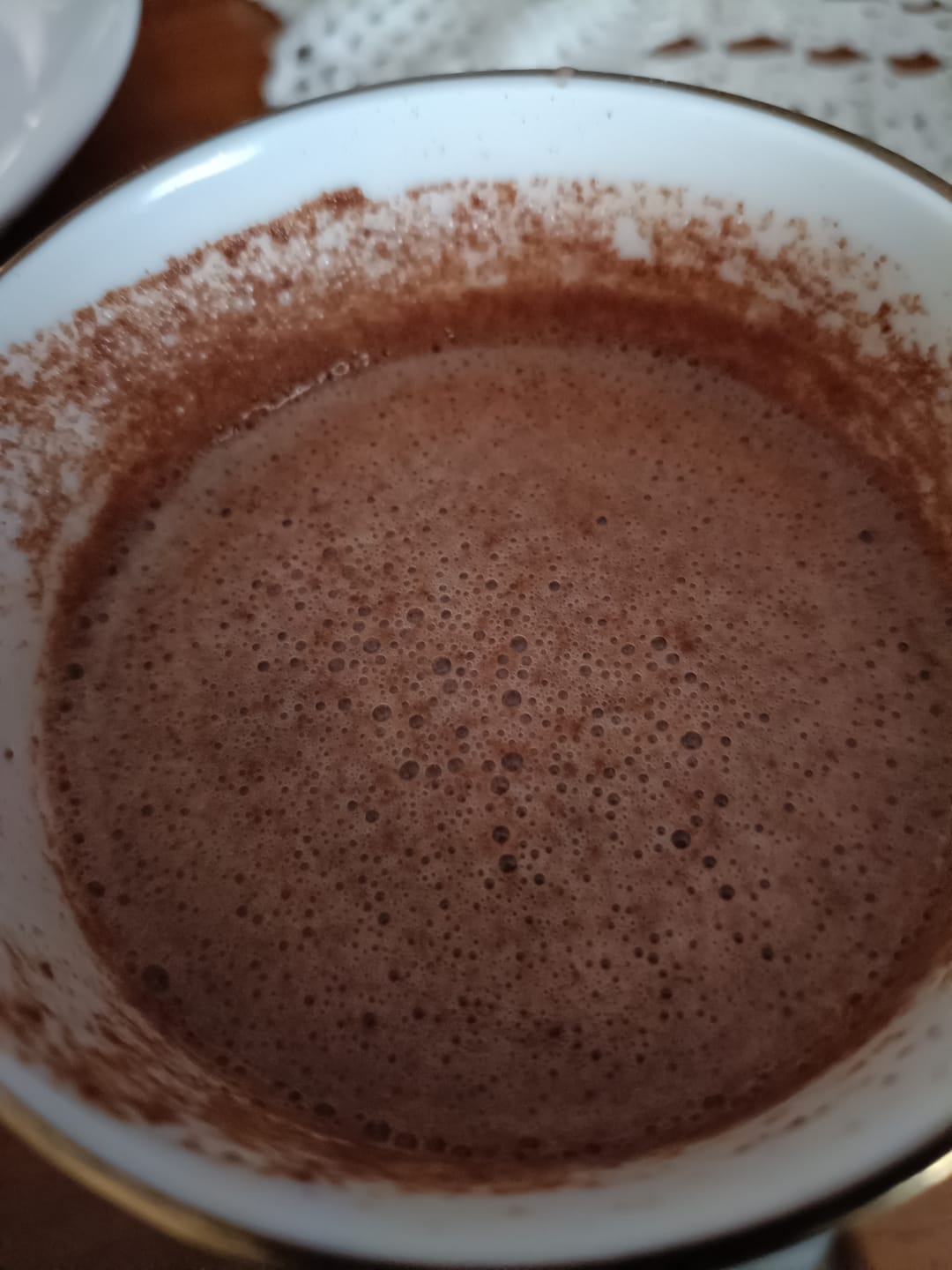 Customer photo review of Choco Chai Latte
