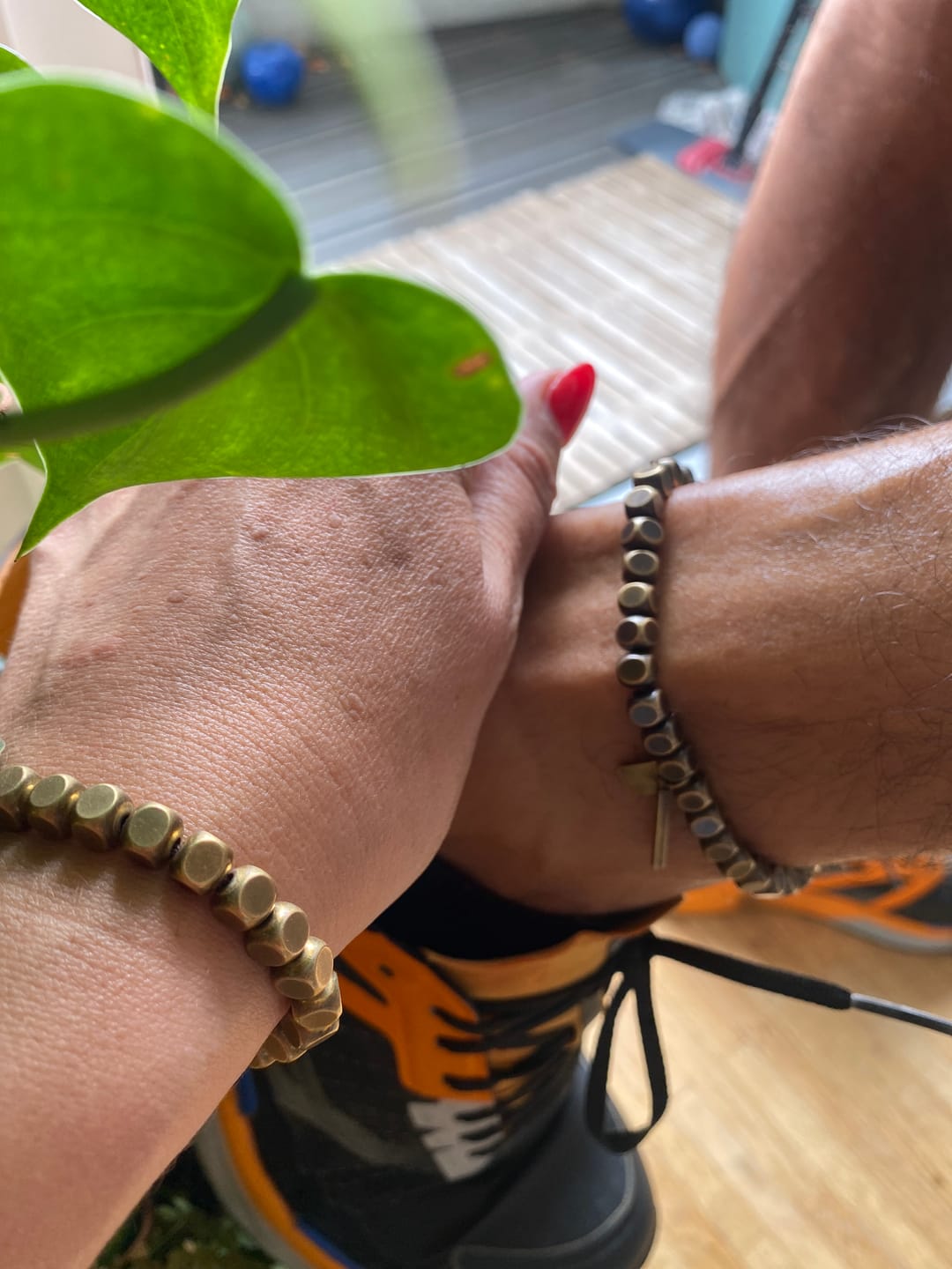 Customer photo review of Buddha Stones Kupfer Glück Reichtum Armband