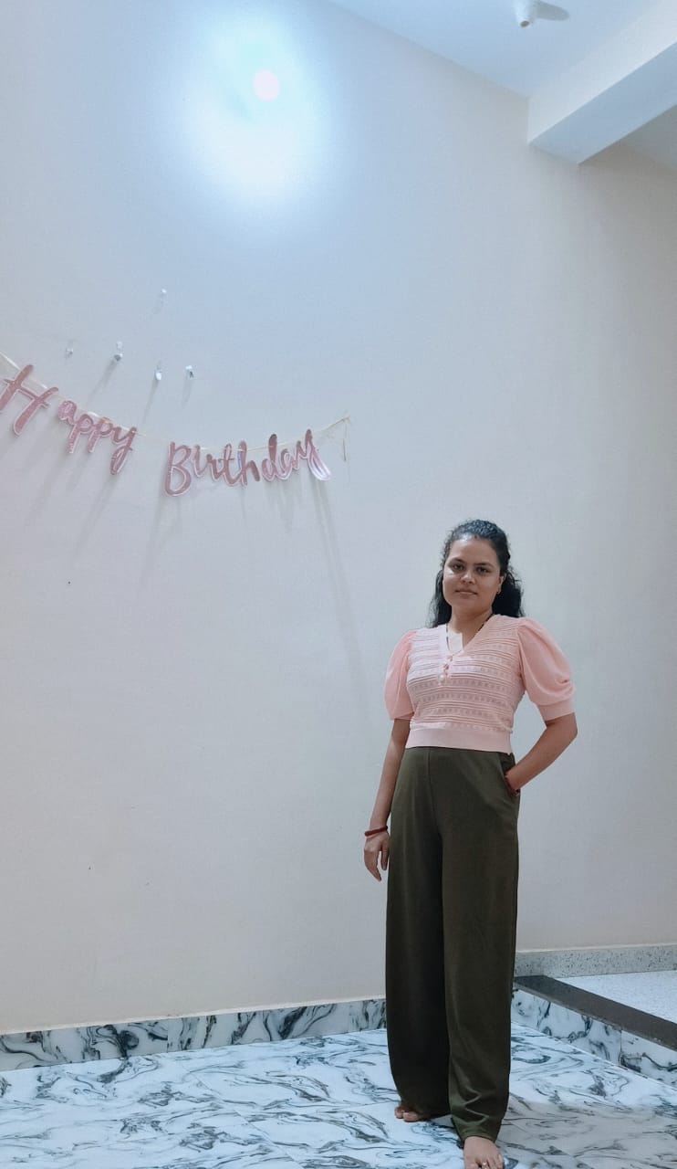 Customer photo review of Olive Green Wide Leg Pants