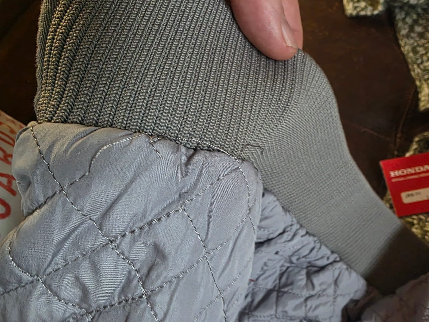 Customer photo review of 1986 Vintage Acura Twill Jacket