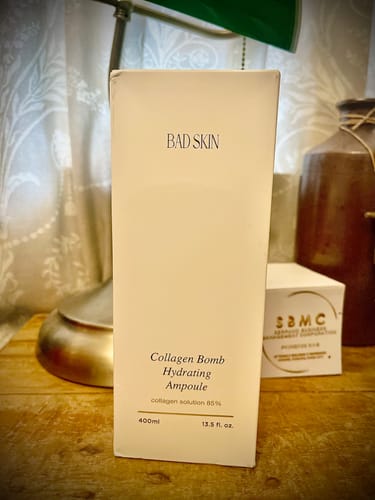 Customer photo review of Bad Skin™ Korean Collagen Bomb Hydrating Ampoule