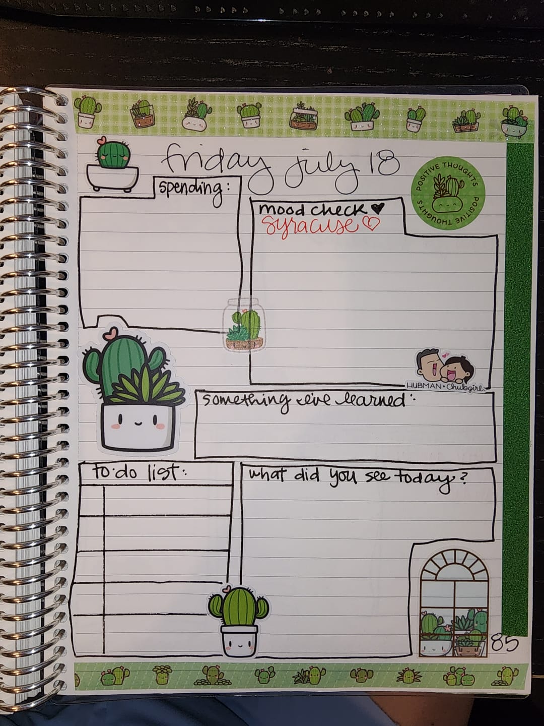 Customer photo review of (Pre-order) Cozy Plants Variety Sticker Pack