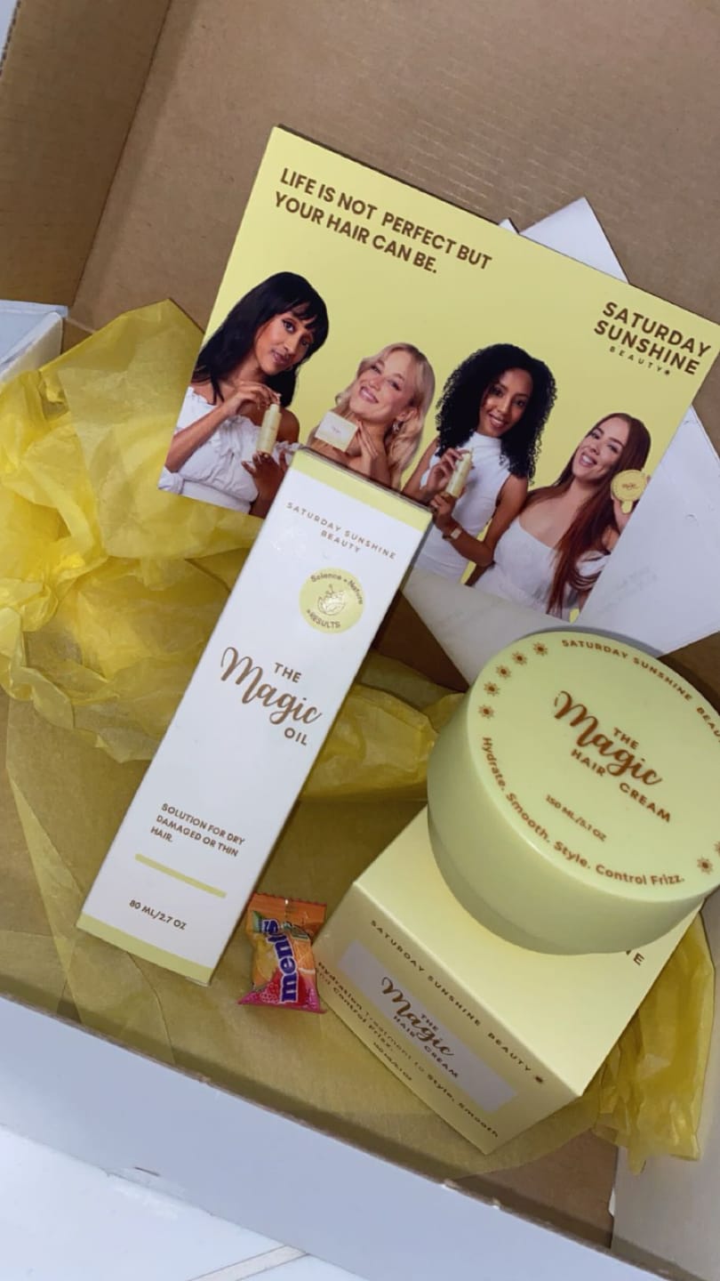 Customer photo review of The Magic Hair Cream
