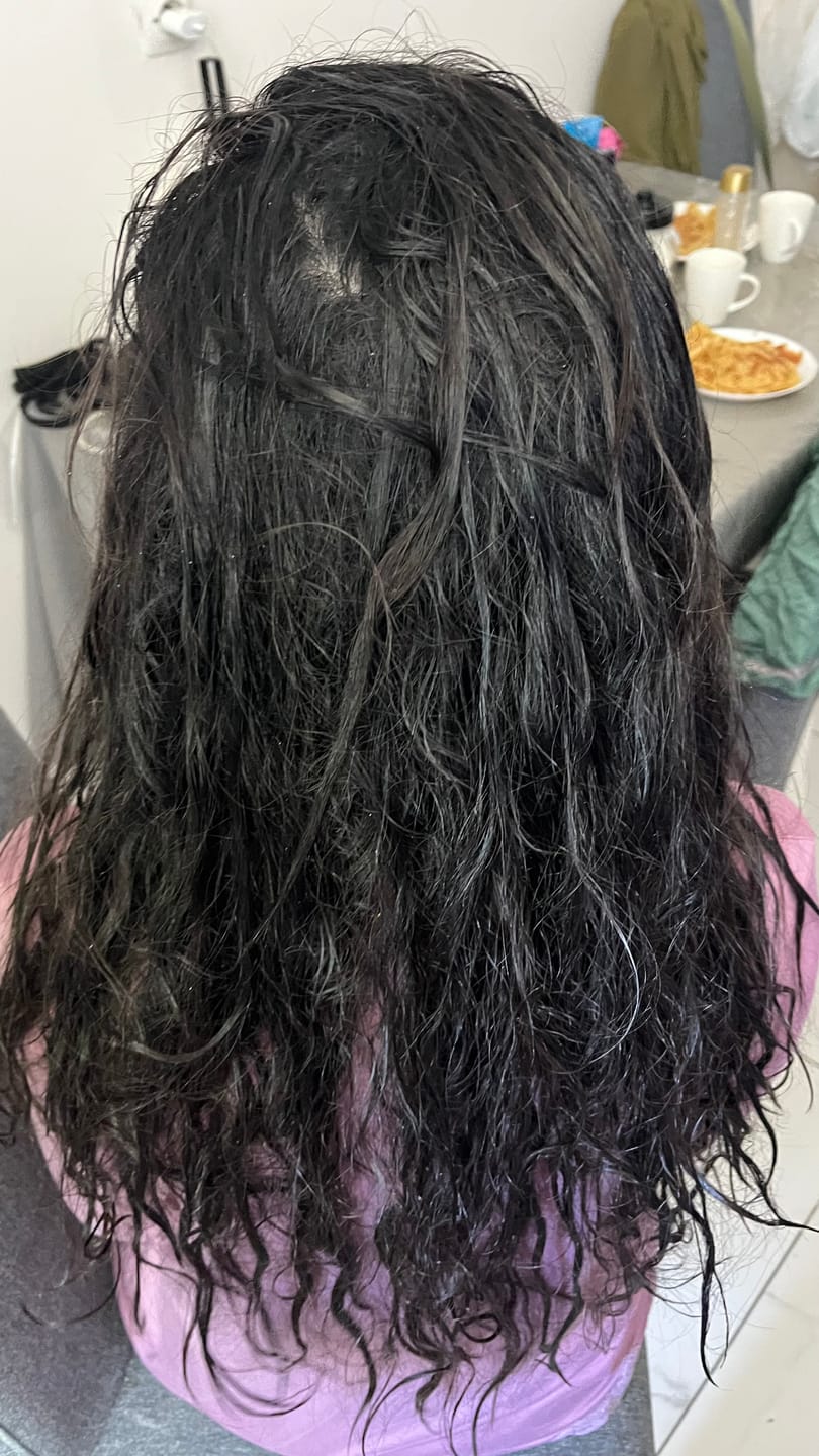 Customer photo review of Botox Capillaire Onix Liss