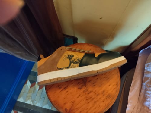 Customer photo review of The Creation of Adam Sneakers
