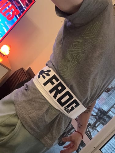 Customer photo review of Frog Lifting Belt