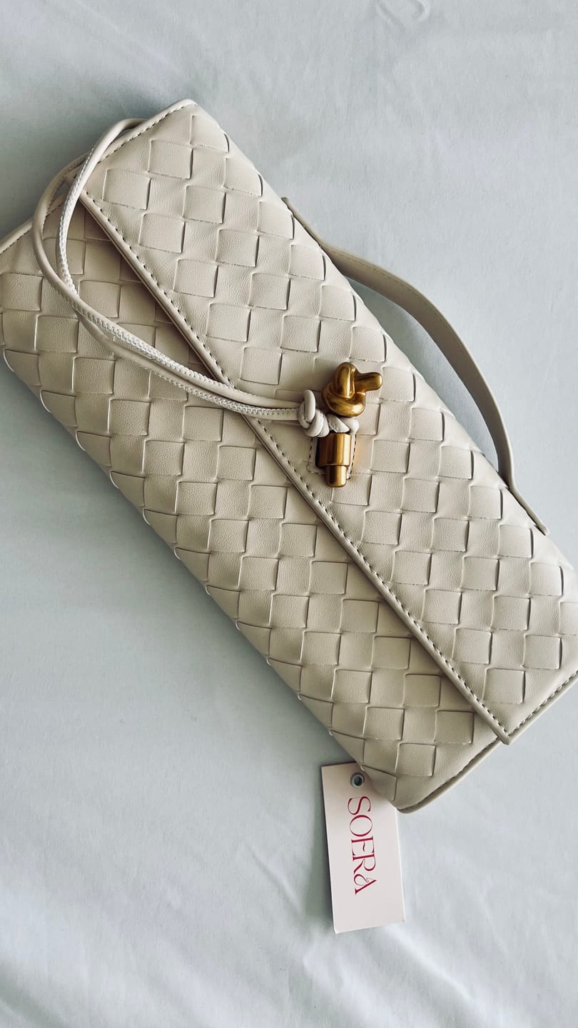 Customer photo review of Bianca Woven Bag