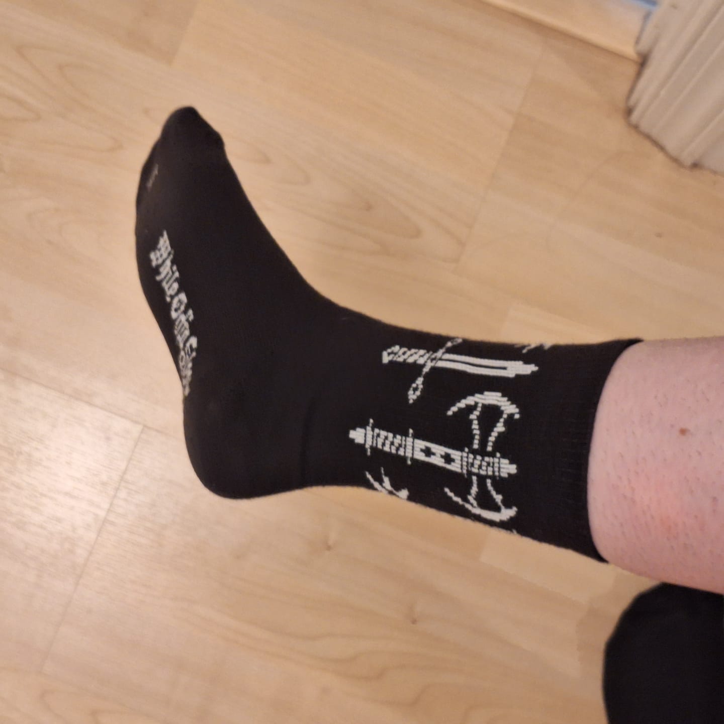 Customer photo review of Armory - Crew Socks