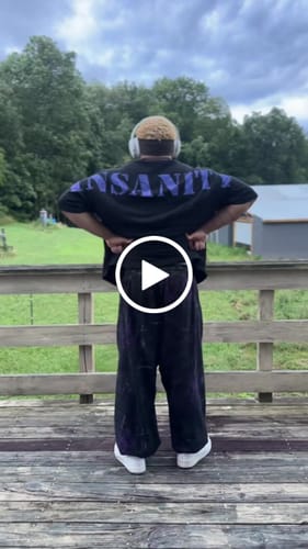 Customer video review of Amethyst Heavyweight Sweatpants