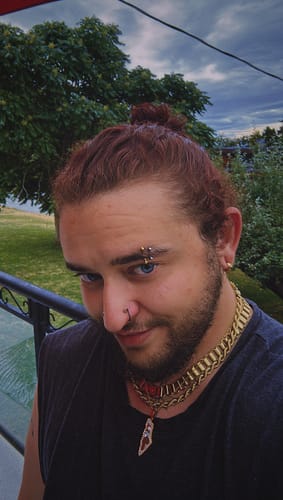 Customer photo review of Palestine Heritage Necklace