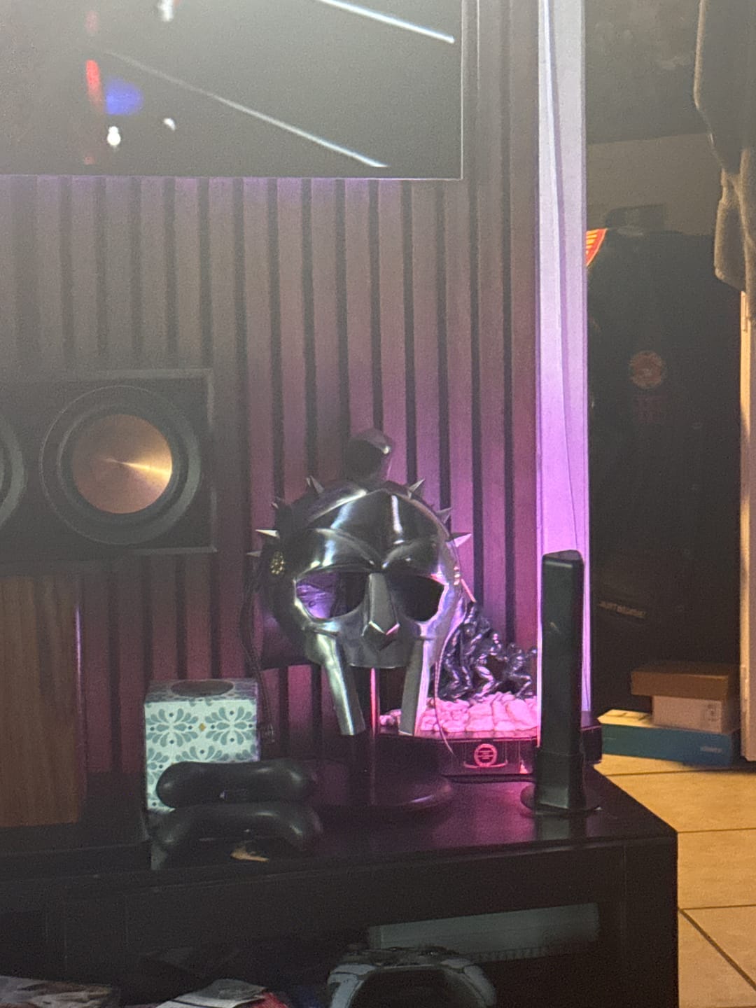 Customer photo review of Handcrafted Roman Legion Gladiator Helmet