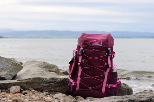 Customer photo review of PRE-ORDER - Walkies Ready® Hiking Backpack