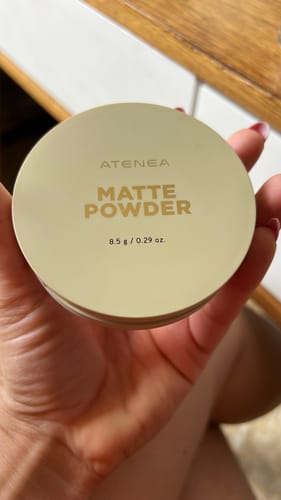 Customer photo review of POLVO EN GEL MATIFICANTE