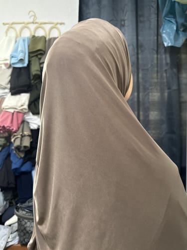 Customer photo review of Jersey Liquid Hijab