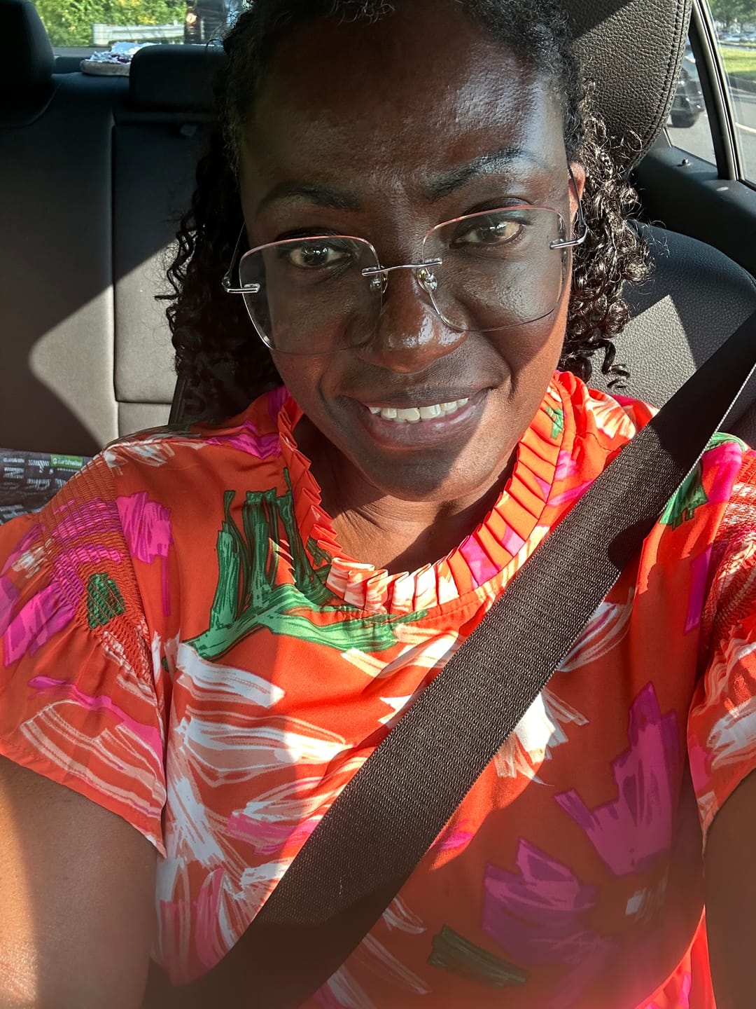 Customer photo review of Olivia Eyeglasses