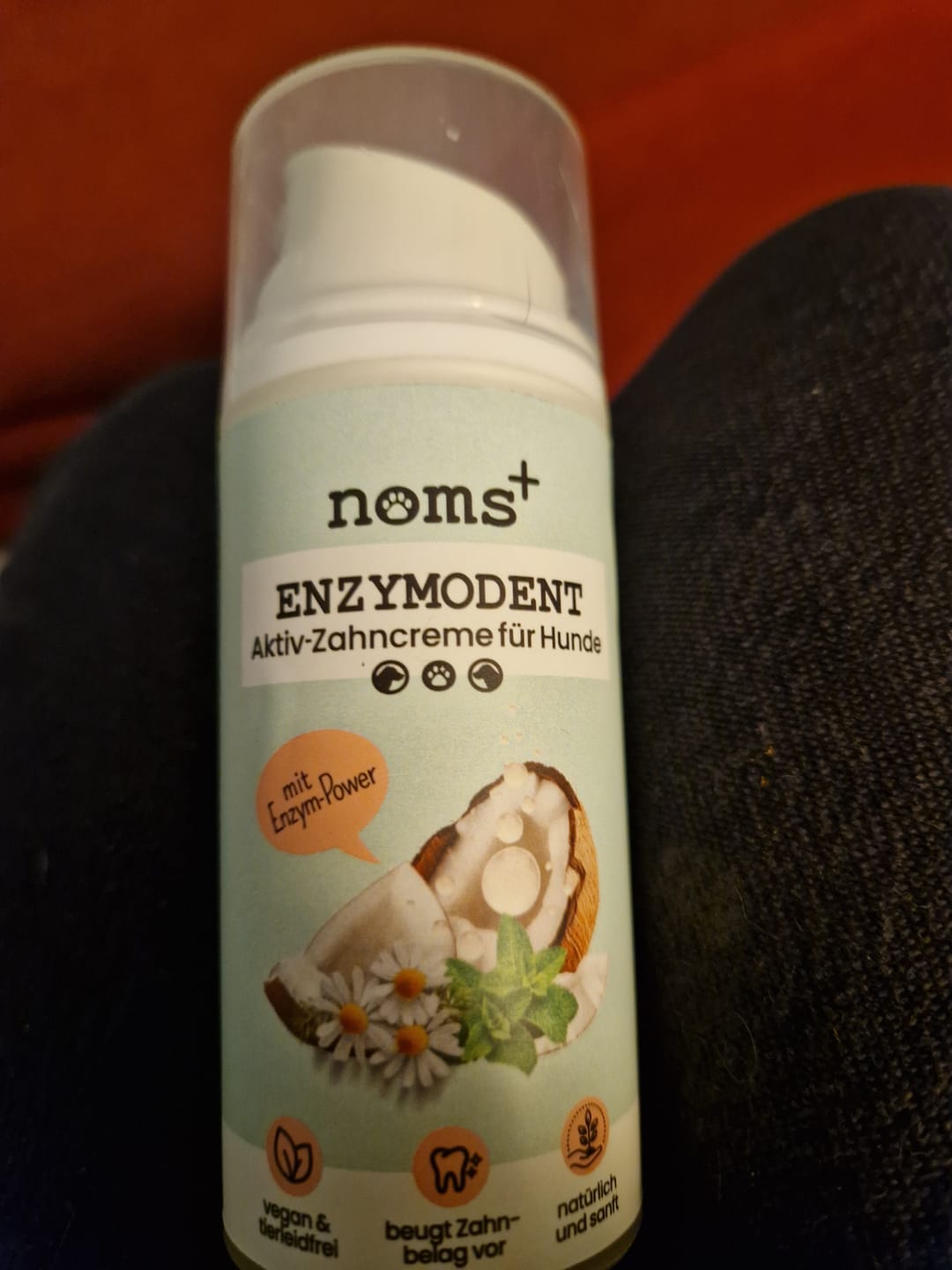 Customer photo review of Enzymodent: Enzymatische Zahnpasta für Hunde mit natürlicher Pflege- und Präventionsformel