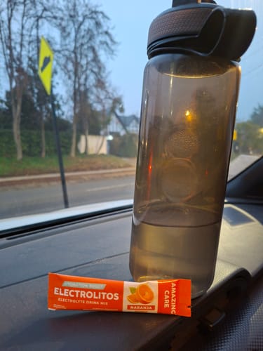 Customer photo review of Súper Pack Electrolitos Mix Sabores (120 sticks)