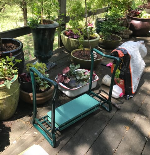 Customer photo review of GardenMate™ - Kneeler & Seat