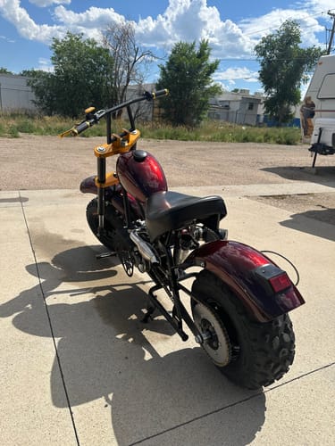 Customer photo review of Phantom Red Paint Basecoat