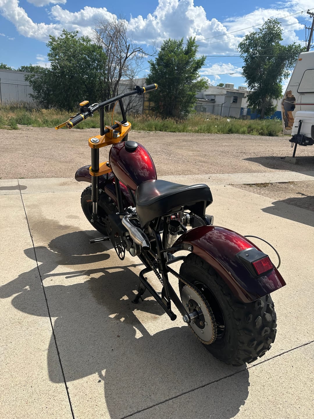 Customer photo review of Phantom Red Paint Basecoat