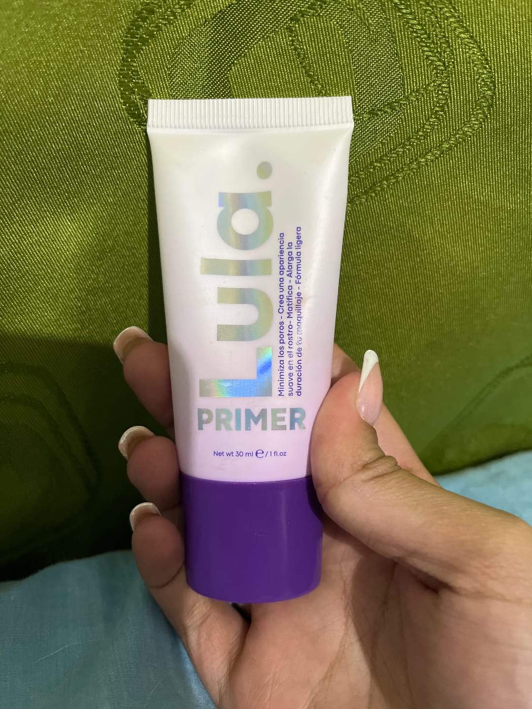 Customer photo review of Primer Facial Suavizante