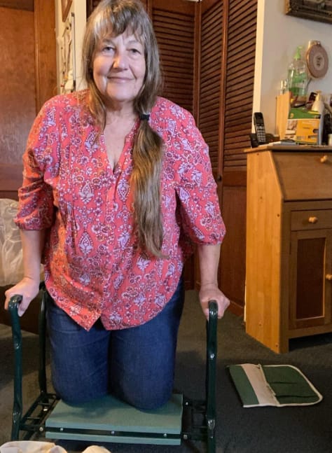 Customer photo review of GardenMate™ - Kneeler & Seat