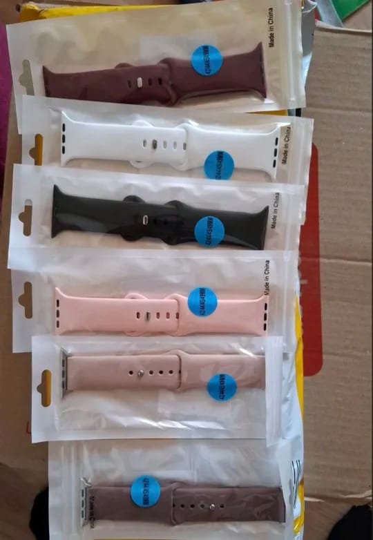 Customer photo review of Apple Watch Silicone Strap - Comfortable Waterproof Band