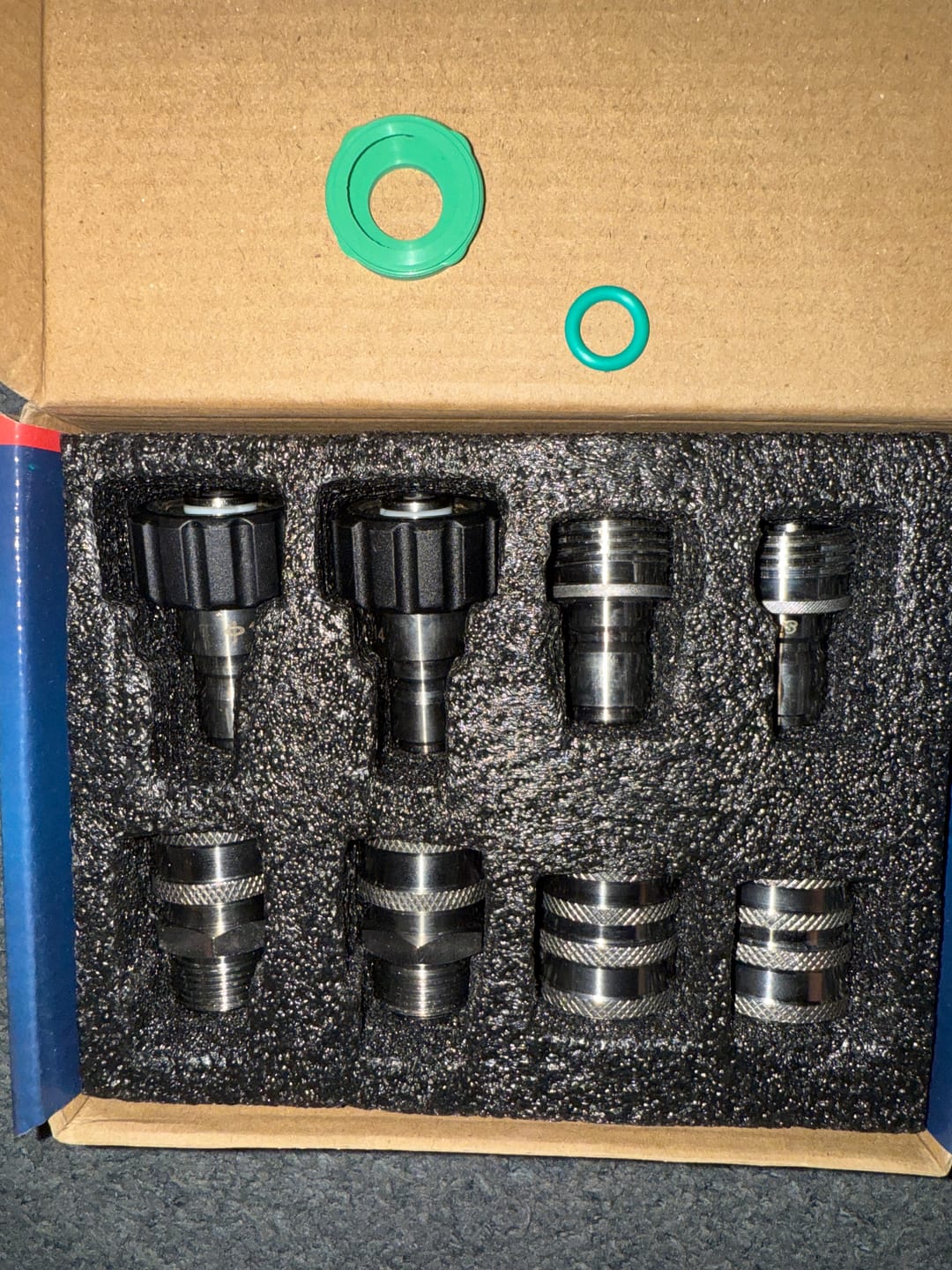 Customer photo review of Stainless Quick Connect Kit