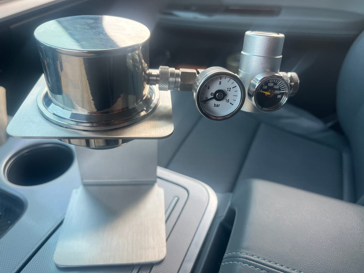 Customer photo review of Lastaforest Pneumatic Espresso Machine