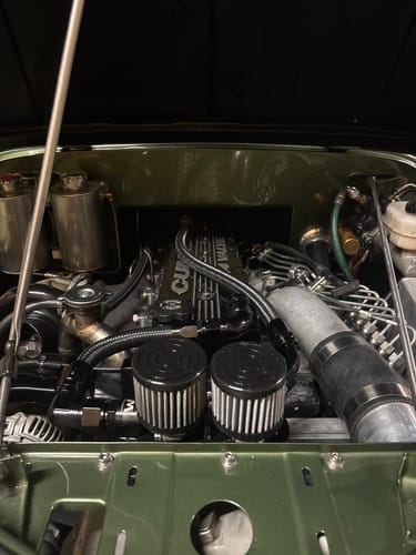 Customer photo review of Replacement Air Filter for Top Loader Catch Can