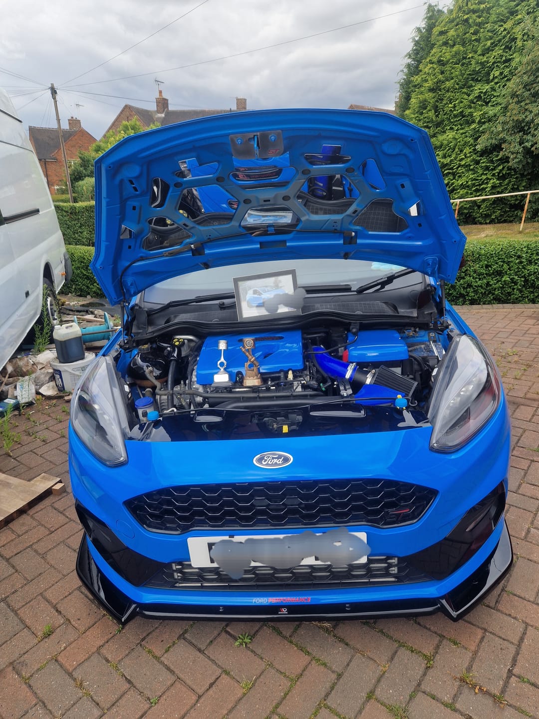 Customer photo review of Proform Rear Air Conditioning (A/C) Cover - Fiesta MK8 ST / MK2 Puma ST (Plastic Finishes)