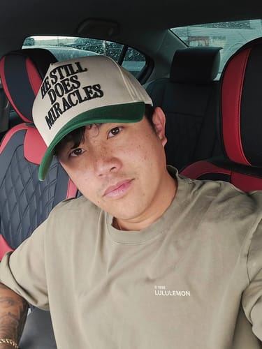 Customer photo review of Hat: He Still Does Miracles