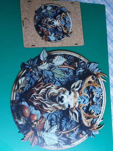 Customer photo review of Geyik V2 - Ahşap Puzzle