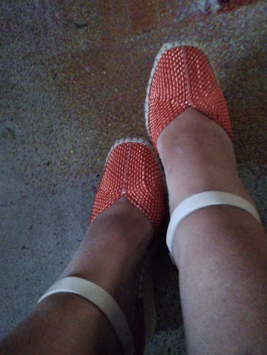 Customer photo review of Alpargata June Naranja