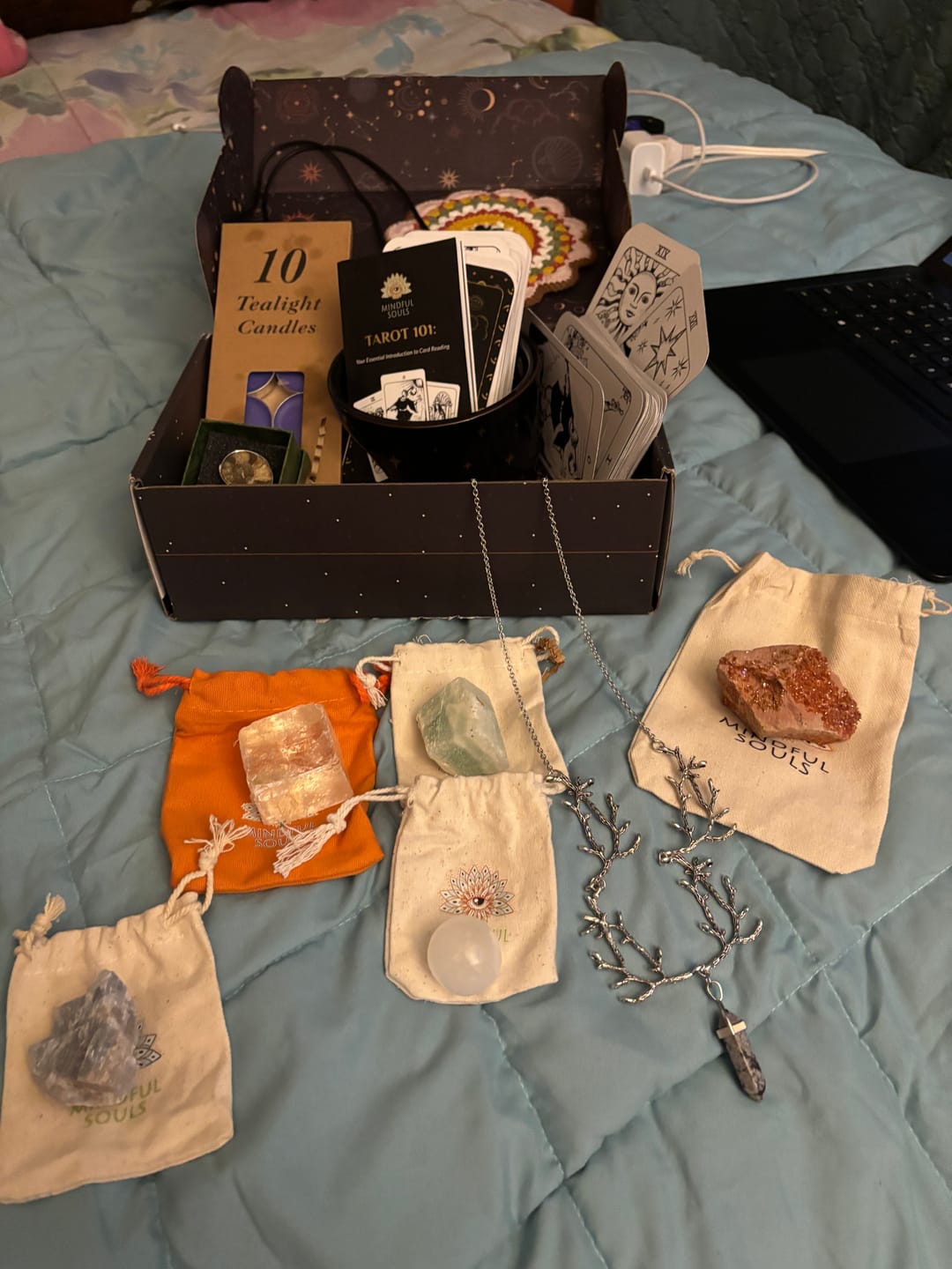 Customer photo review of Limited Edition Mystery Box – 13 or 15-Item Surprise