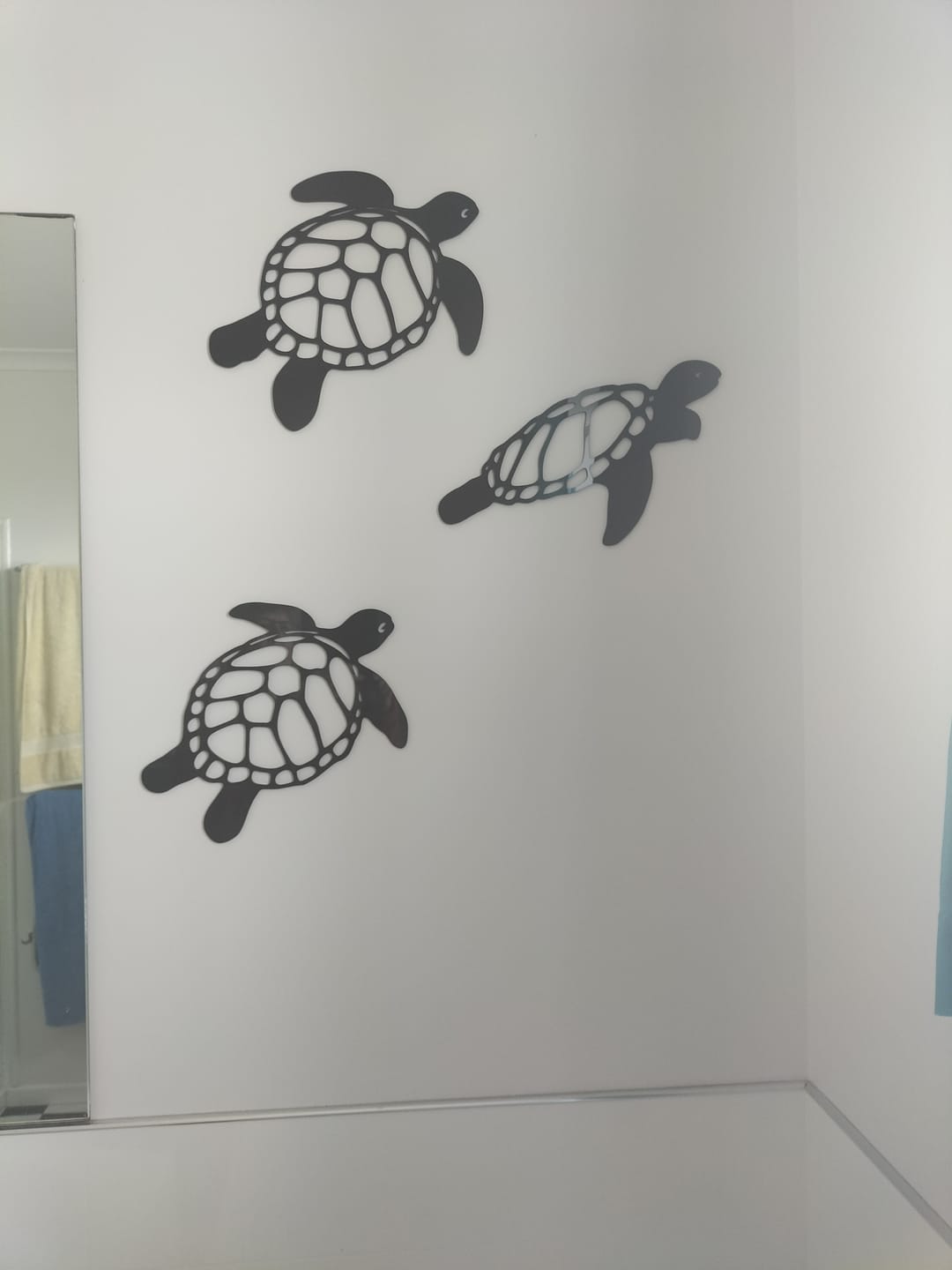 Customer photo review of Sea Turtle Wall Art Set