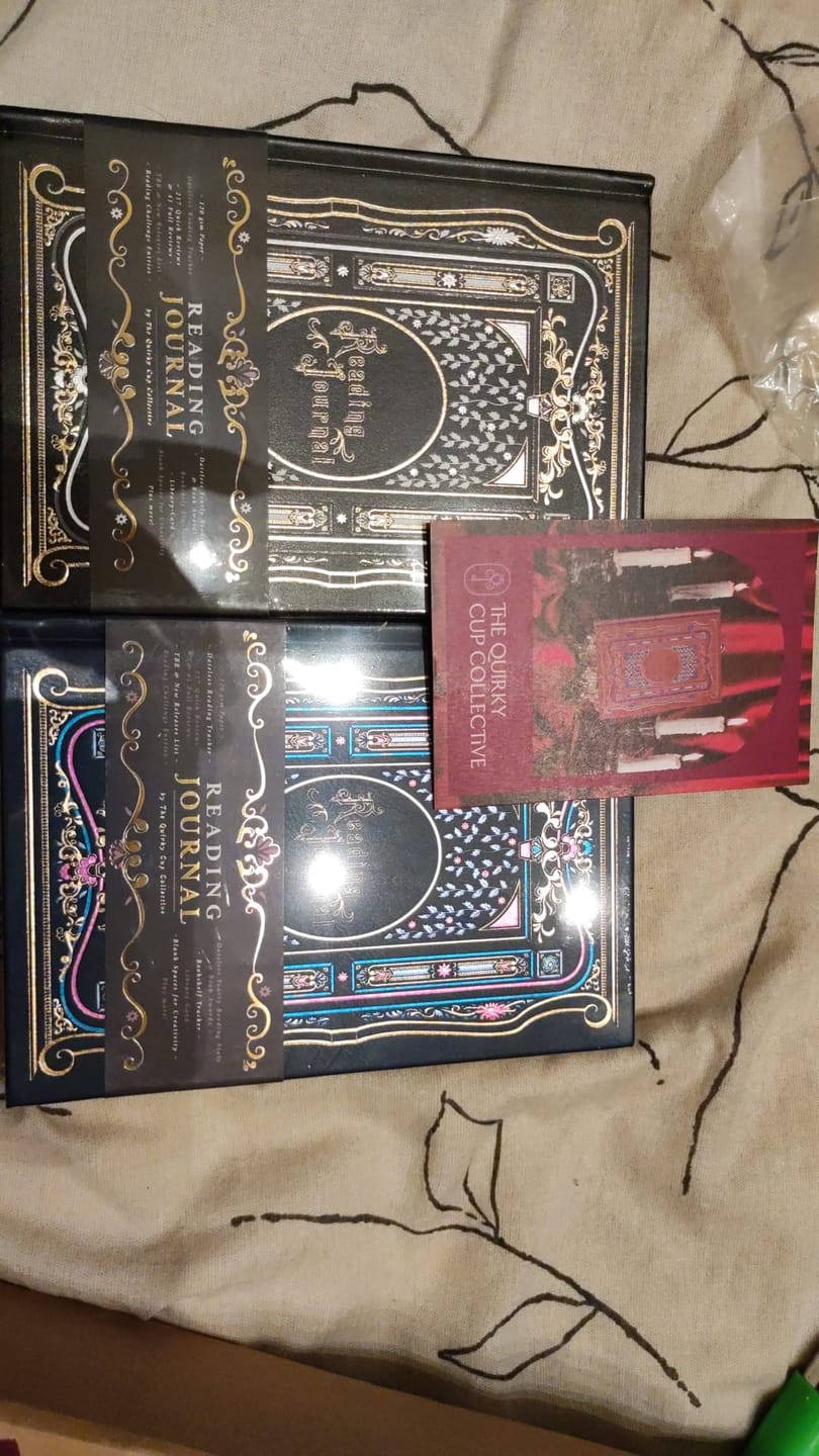 Customer photo review of Reading Journal - Black