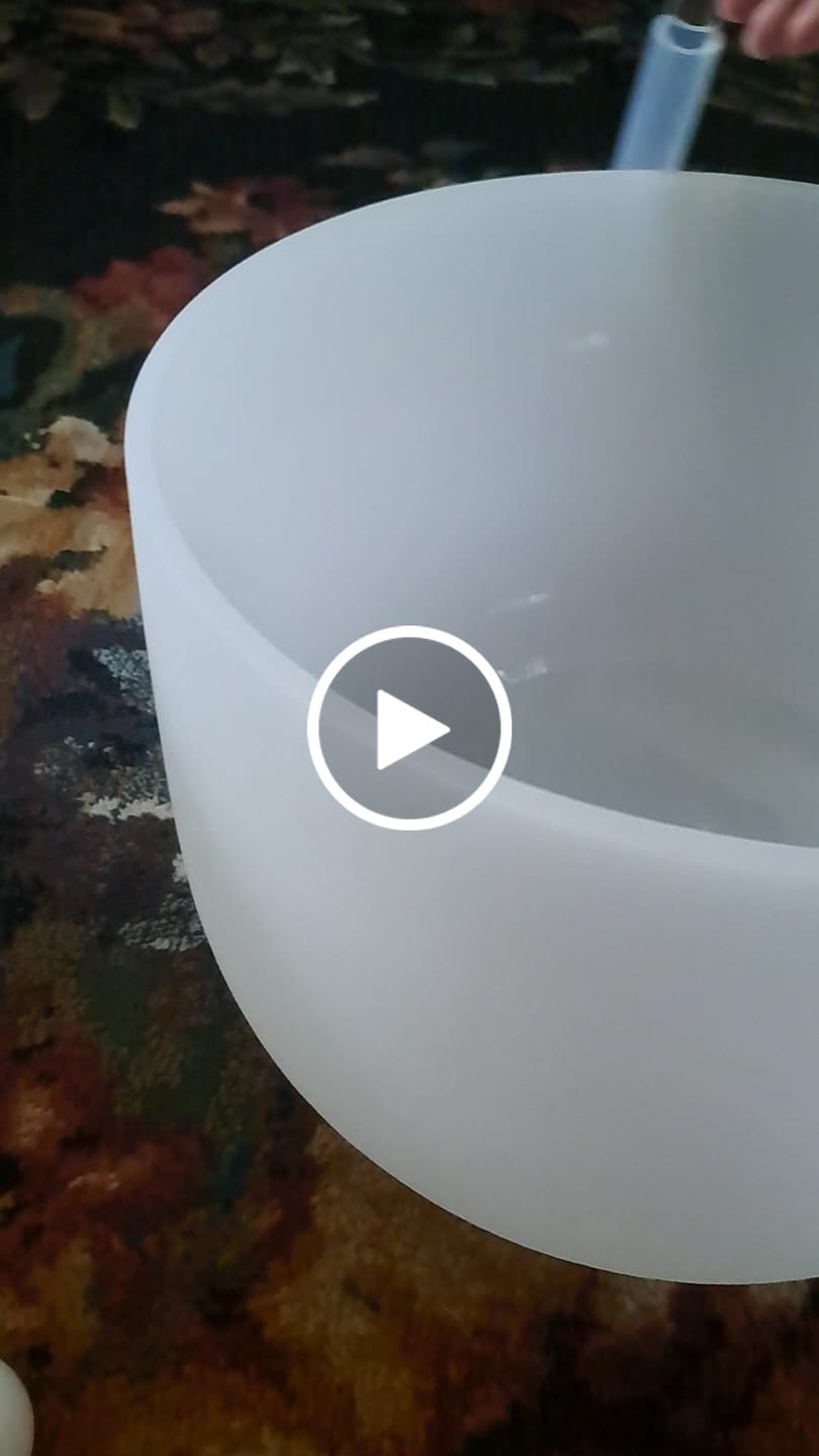 Customer video review of FULL SET - ALL 7 CHAKRA SINGING BOWLS (Exact Pitch)
