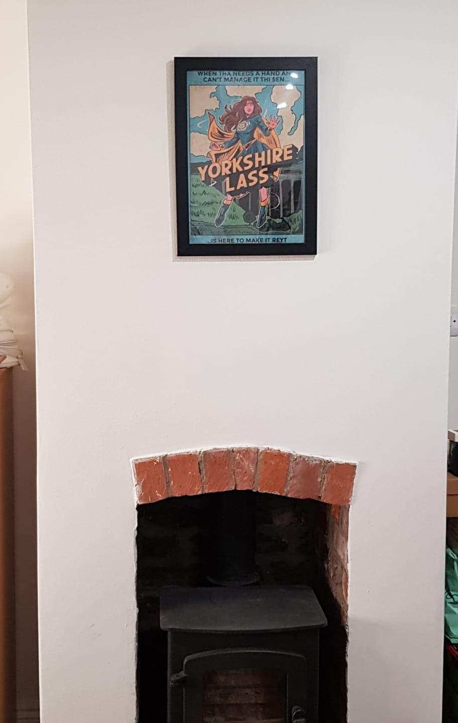 Customer photo review of Yorkshire Lass - Print