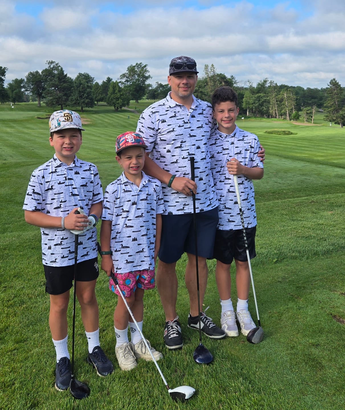 Customer photo review of Loon Lake Men's Polo