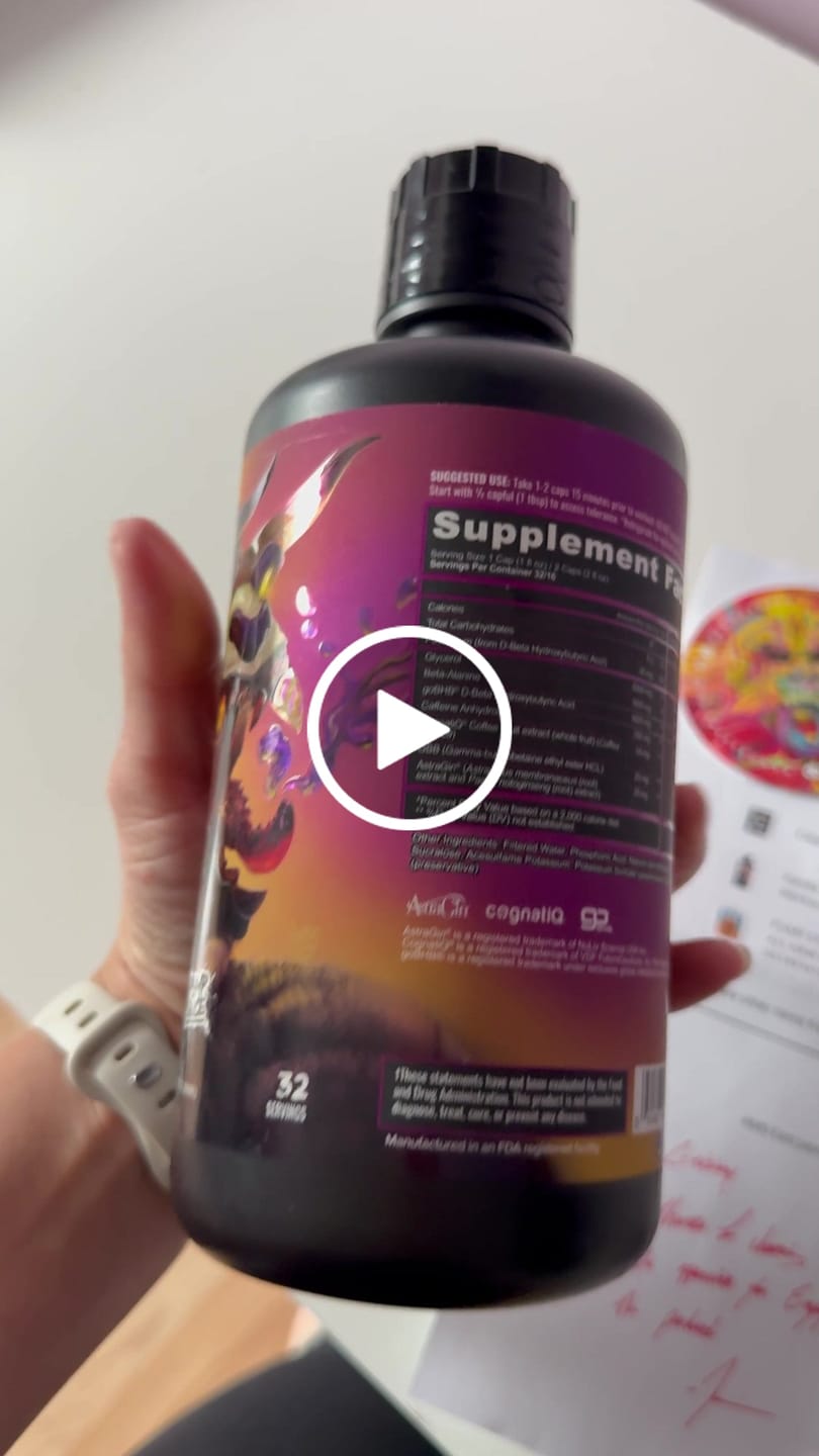 Customer video review of Panda Supps X Pump Sauce Collaboration Liquid Pre Workout - PANDA SAUCE (Grape Lemonade)