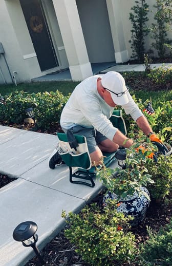 Customer photo review of GardenMate™ - Kneeler & Seat