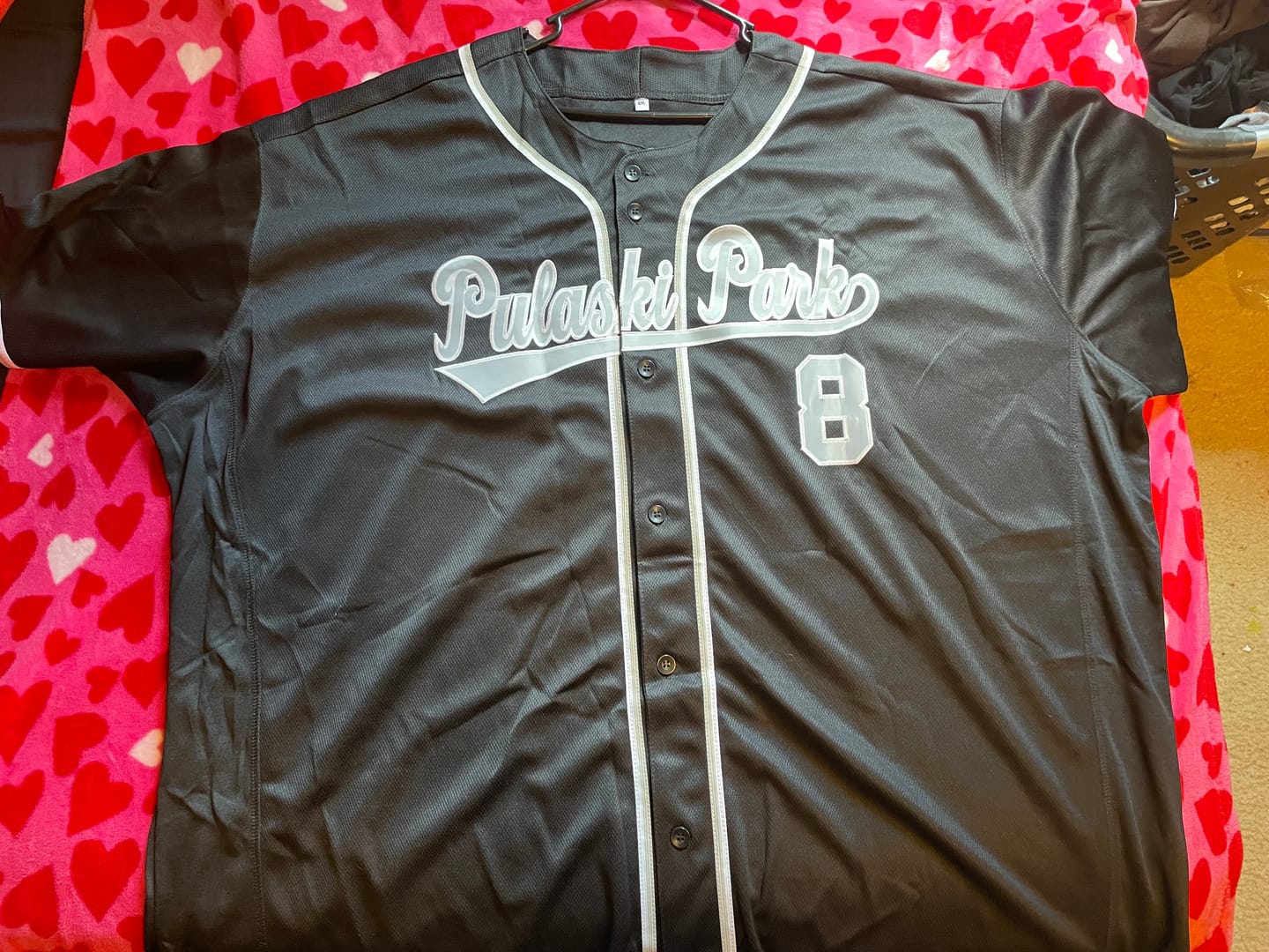 Customer photo review of Custom Baseball Jersey Stitched Personalized Baseball Sports Uniform For Men Women Boy