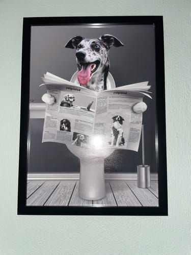 Customer photo review of Important meeting - Personalised Poster