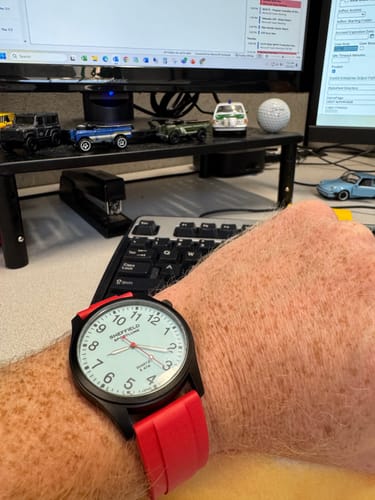 Customer photo review of Ridge Rubber - Red