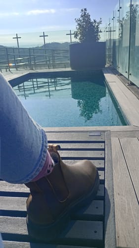 Customer photo review of Botín Original 2.0 Negro Rústico Hombre