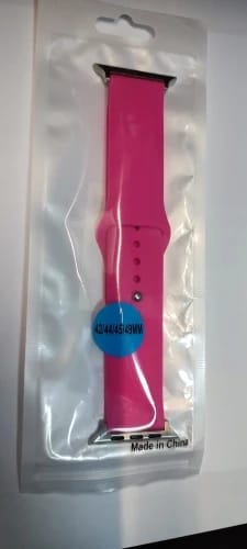 Customer photo review of Apple Watch Silicone Strap - Comfortable Waterproof Band