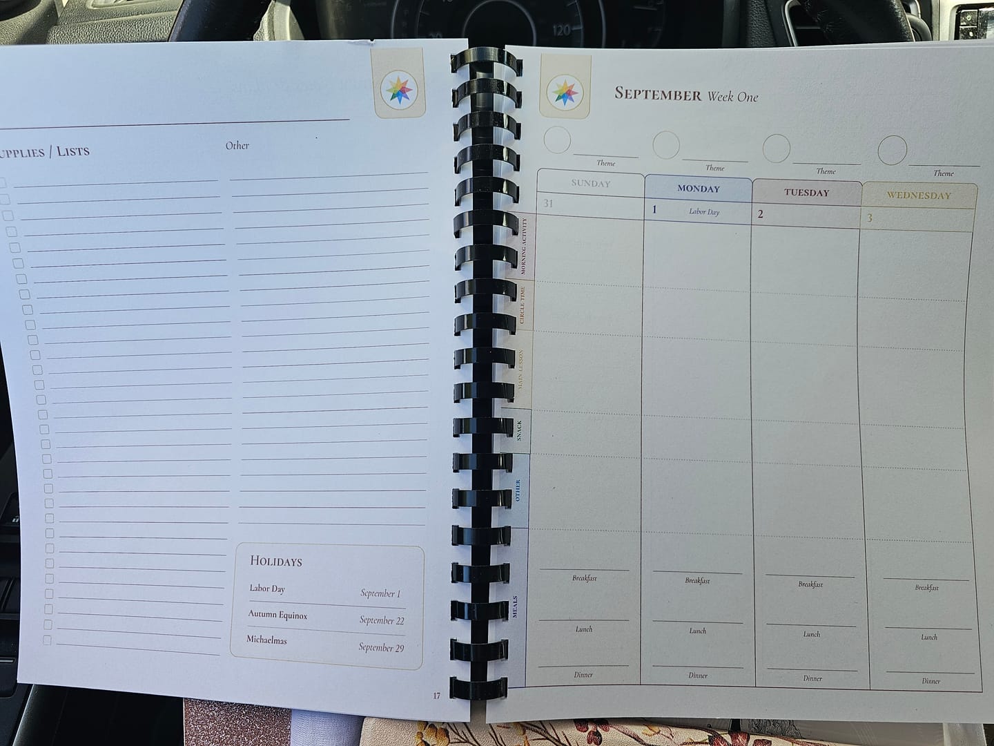 Customer photo review of Academic Year Planner 25/26 (2nd Edition, Pre-Order)