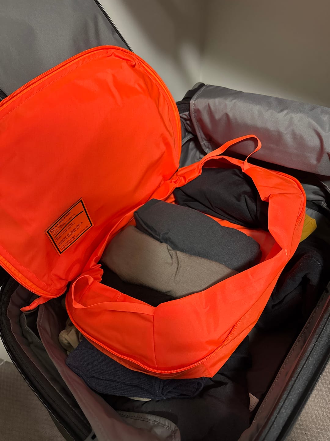 Customer photo review of Transit Packing Cube 10L